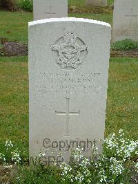 Reichswald Forest War Cemetery - Cameron, Peter Talmage